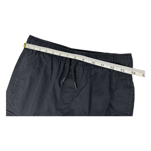 Gap Kids Boys Husky Large 10 Black Blue Gray Cargo Jogger Pants Pull On Lot of 3 - Picture 11 of 16